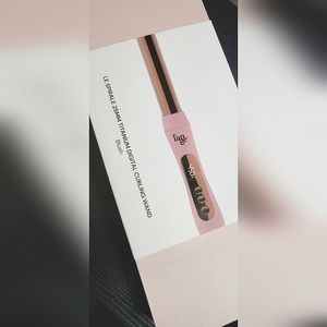 L'ange Le Spirale Blush color 25mm curling wand